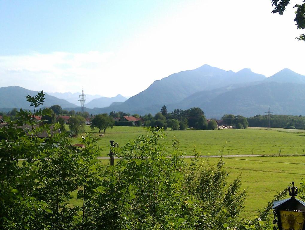 Hotel Zur Schonen Aussicht Übersee Exteriér fotografie